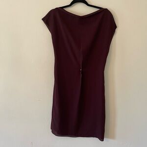 Reiss Maroon/ Brown Mini Dress